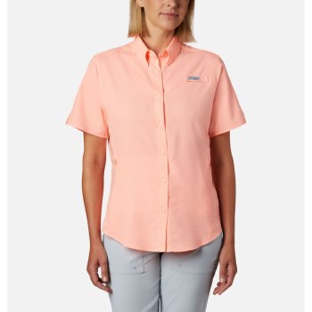 Columbia PFG Tamiami II Short Sleeve, Camisa Rosas Para Mujer | 542869-QPV